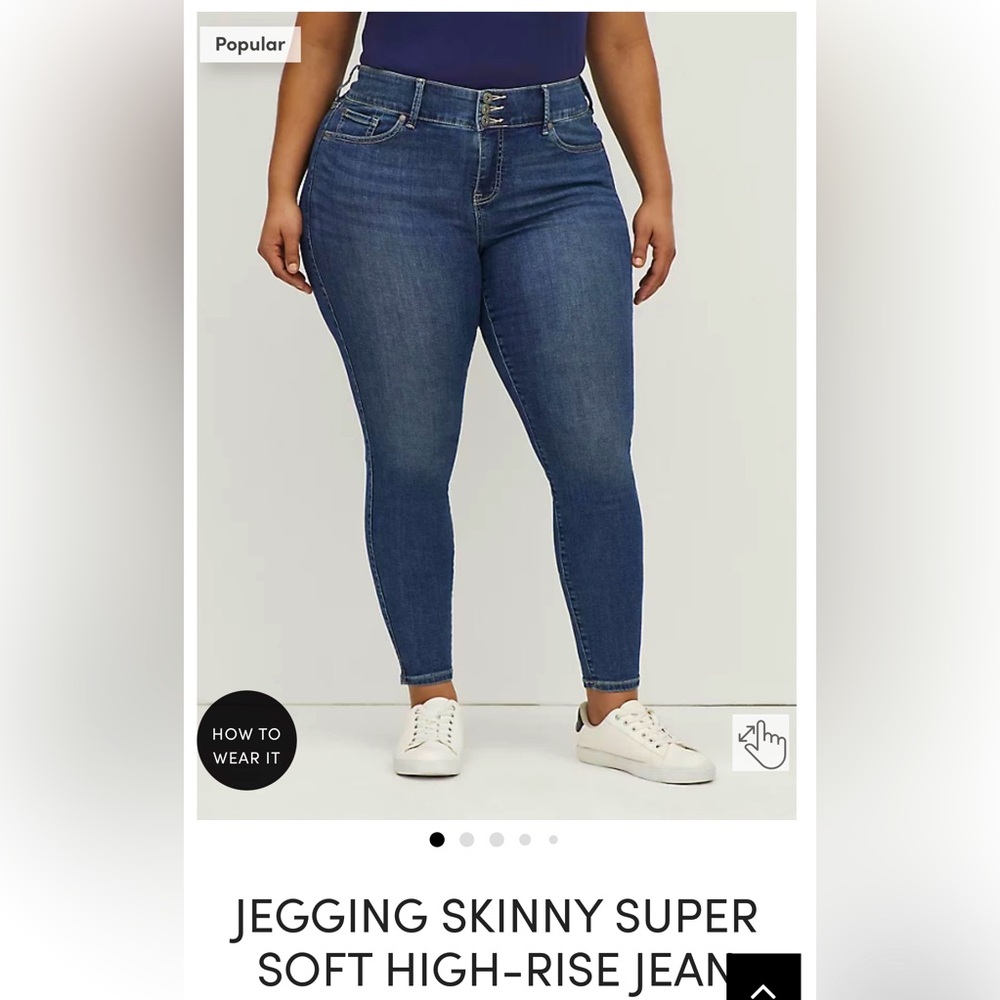 NWT: Torrid Skinny Super Soft High Rise Jegging